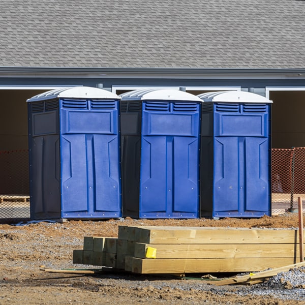 how do you dispose of waste after the portable restrooms have been emptied in Lynn CO